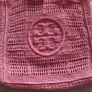 tory burch Crochet Tote Bag